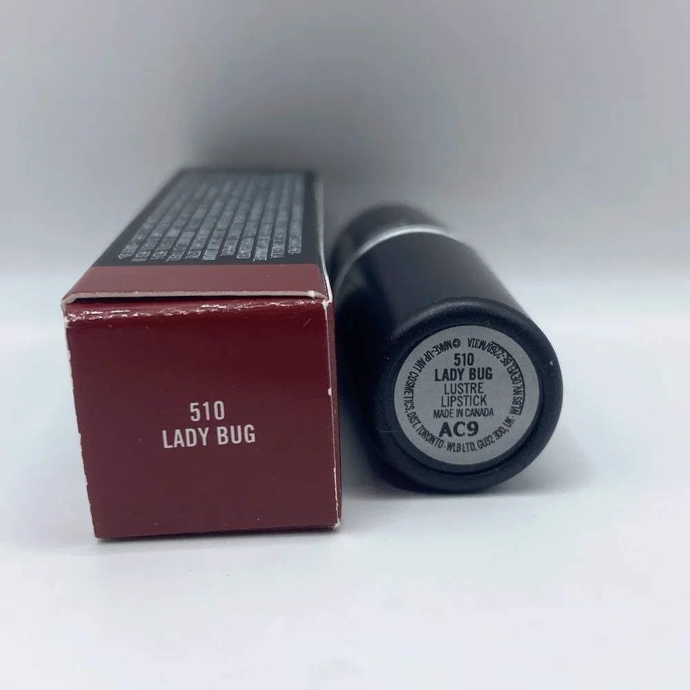 MAC Lustre Lipstick - #510 LADY BUG - Full Size 0.10oz NIB